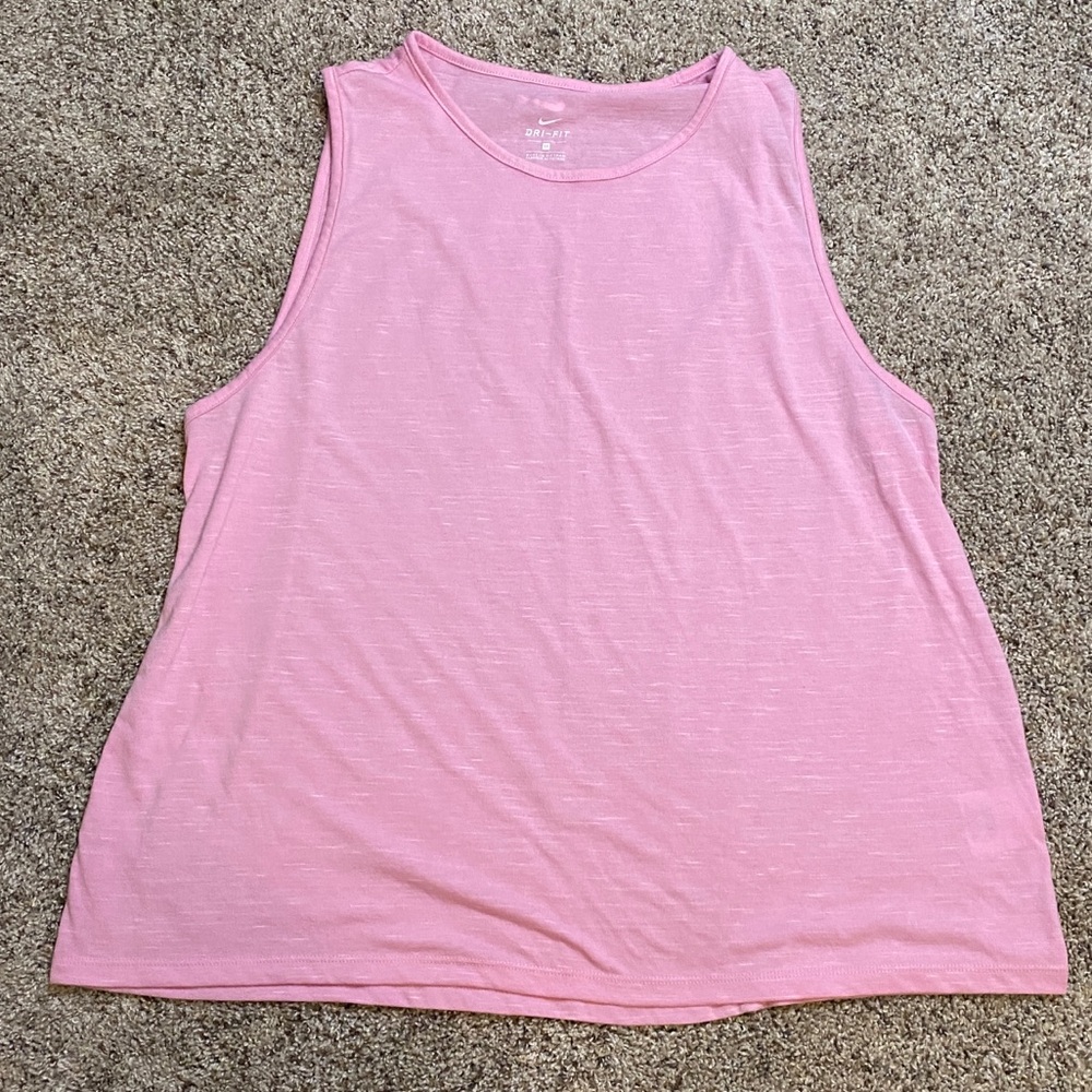 Women’s Nike Pink Dri-Fit Tank Top 2X